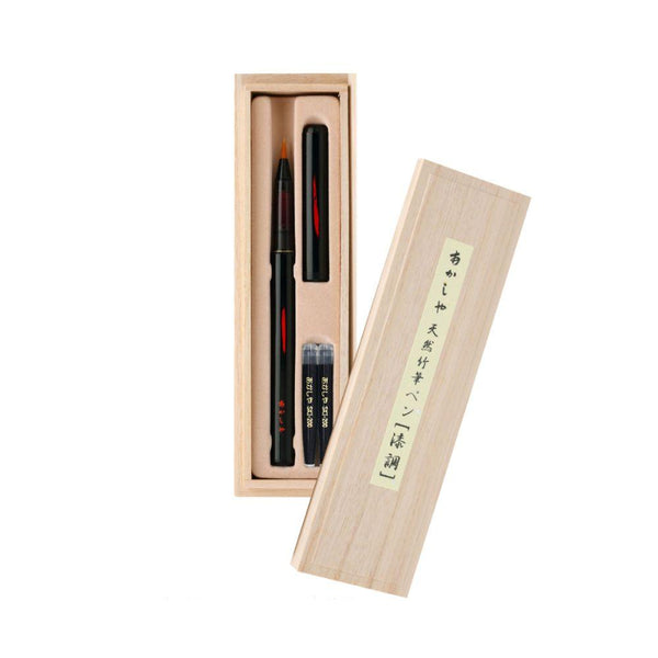 Akashiya-Natural-Bamboo-Brush-Black-Lacquer-Finish-Pen-With-Wood-Box-2-2025-05-20T01:27:25.357Z.jpg