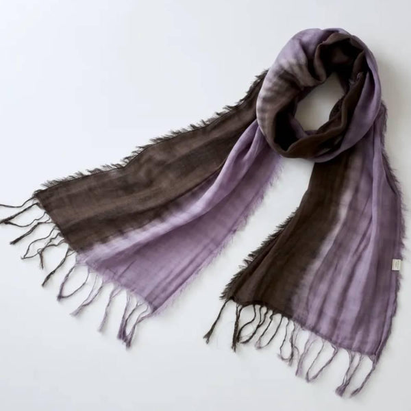 Amami-Oshima-Naturally-Mud-Dyed-Cotton-Scarf-Brown-and-Purple-1-2025-07-01T03:42:48.249Z.jpg