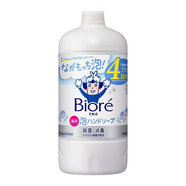 Bioré Lave-Mains Moussant Recharge Flacon Savon Antibactérien 770 ml