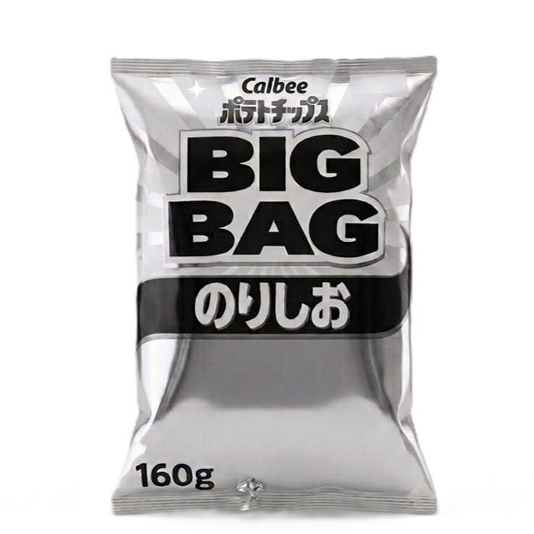 Calbee Norishio Chips de pommes de terre aux algues salées Big Bag 160g (paquet de 3)