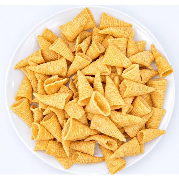 House Foods Chips japonaises en forme de cône de maïs Tongari légèrement salées 68 g