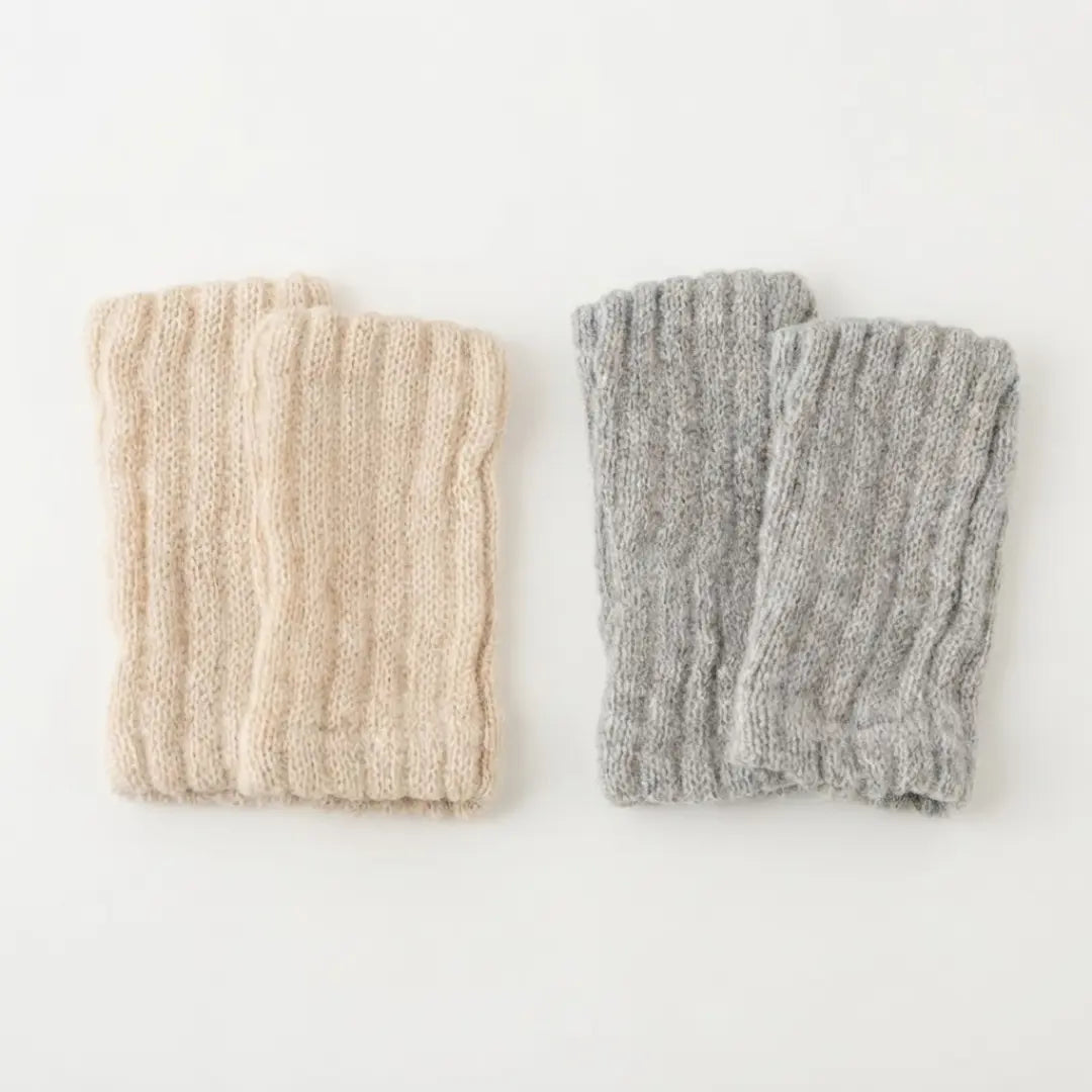 Jogan Alpaca & Silk Knit Double Couche Bras Jambières Manches