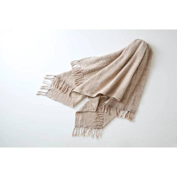 Orim Imabari Soft Cotton Gala Textile Shawl 76 x 165cm