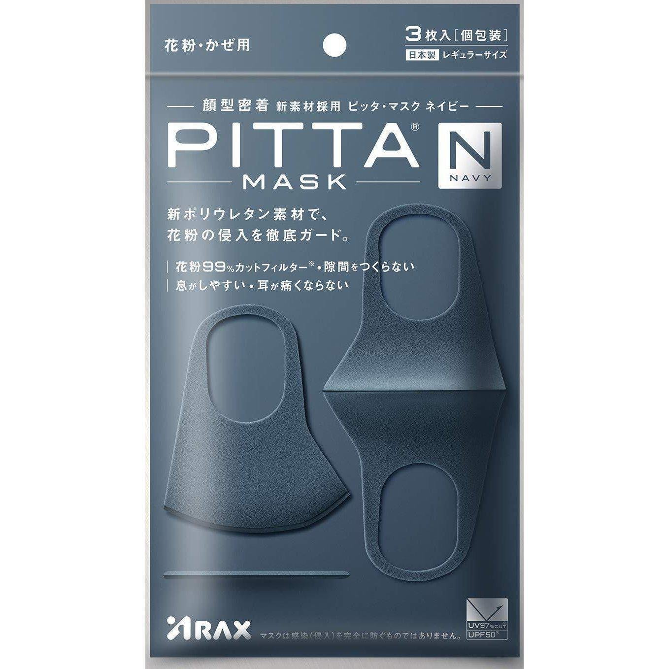 P-1-ARAX-PITNVY-1-Arax Pitta Mask Navy Regular Size 3 Masks.jpg