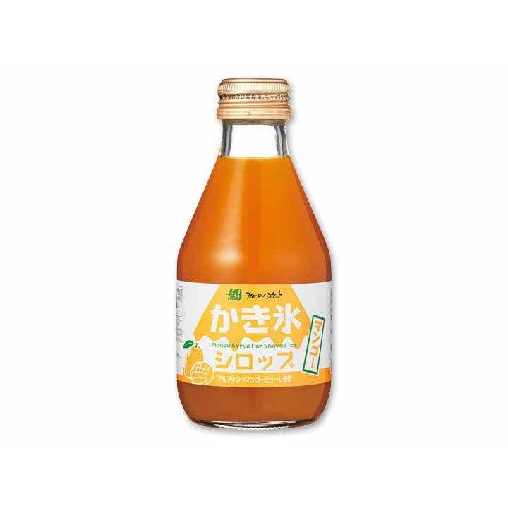P-1-FBAS-MNGSYR-180-Fruit Basket Natural Alphonso Mango Kakigori Shaved Ice Syrup 180ml.jpg
