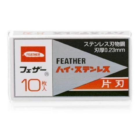 P-1-FTH-SED-BL-10-Feather Hi-Stainless Single Edge Razor Blade Refills 10 Blades.jpg