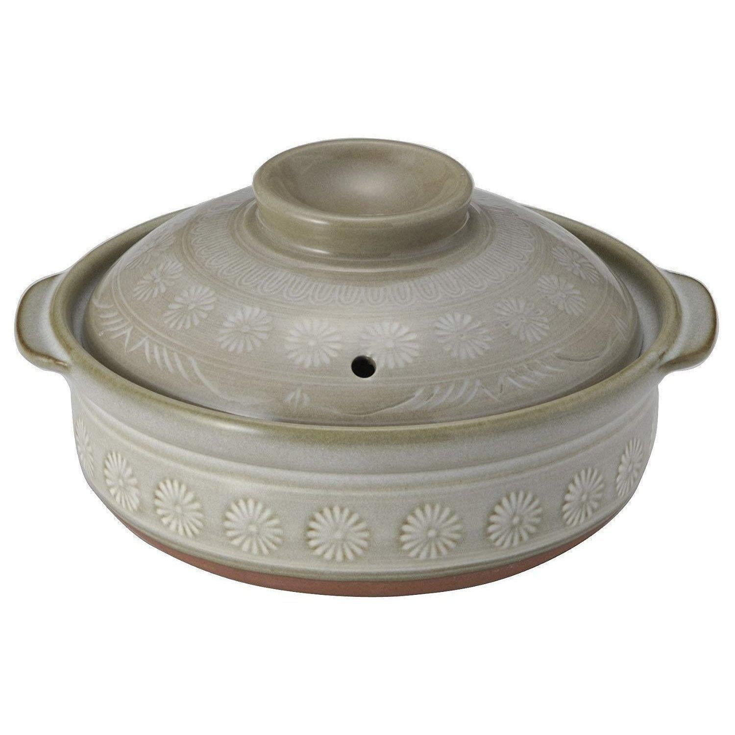 P-1-GIN-HNMDON-26071-Ginpo Hanamishima Donabe Casserole Earthen Pot IH Compatible n��7.jpg