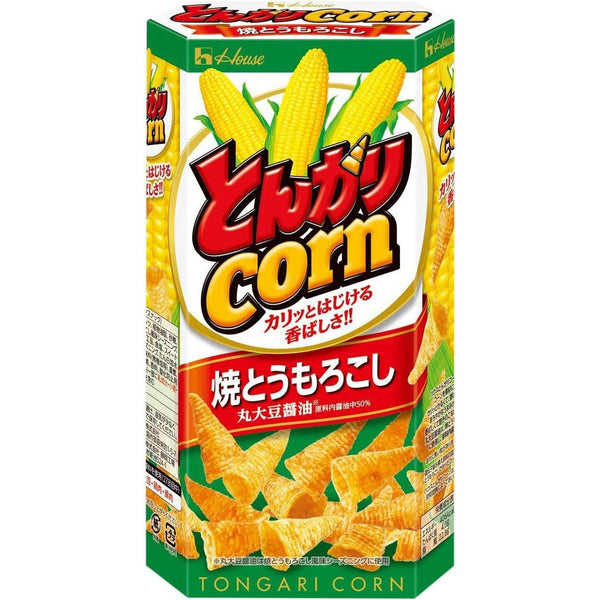 P-1-HOUS-TONGRI-GC1-House Tongari Corn Japanese Cone Shaped Chips Grilled Corn Flavor 68g.jpg