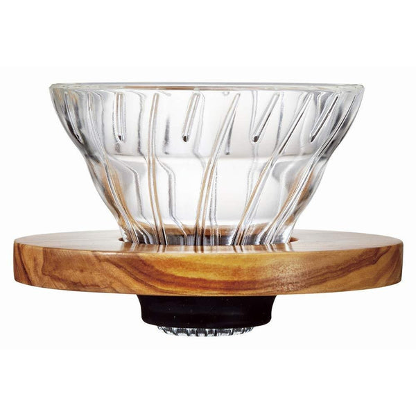 P-1-HRIO-DRIPER-VDG01OV-Hario V60 Glass Coffee Dripper with Olive Wood 1-2 Cups VDGR-01-OV.jpg