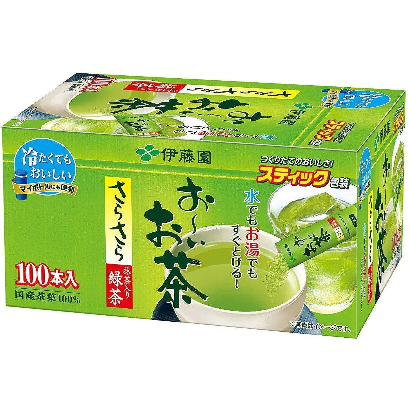 P-1-ITO-OIO-GP-100-Itoen Oi Ocha Japanese Instant Green Tea Matcha Blend Powder 100 Sticks.jpg