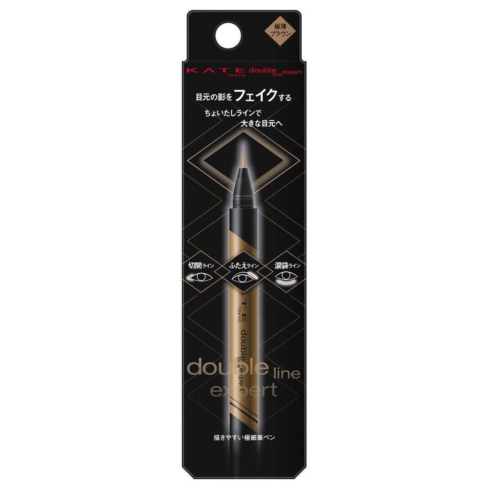 P-1-KATE-DBLEYL-LB1-Kanebo Kate Double Line Expert Eyeliner LB-1 Ultralight Brown 0.jpg