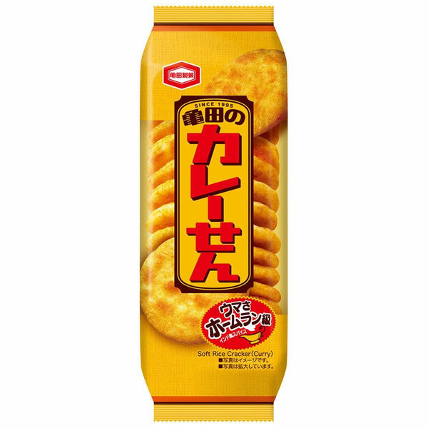 P-1-KMDA-KARSEN-1-Kameda Karesen Curry Senbei Rice Crackers 15 Pieces.jpg