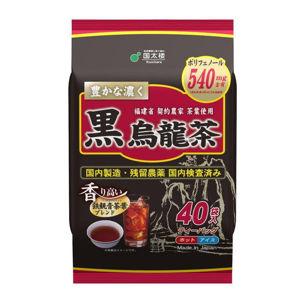 P-1-KNTR-OOLONG-40-Kunitaro Black Oolong Tea 200g (40 Tea Bags).jpg