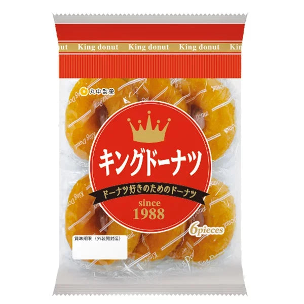 P-1-MRNK-KNGDON-6-Marunaka King Doughnut Japanese Donut 6 Pieces.webp