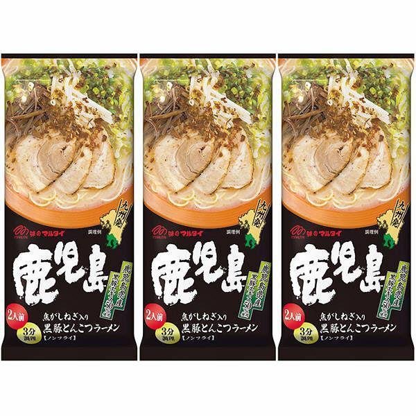 P-1-MTAI-KBURAM-1:3-Marutai Kagoshima Kurobuta Tonkotsu Instant Ramen (Pack of 3).jpg