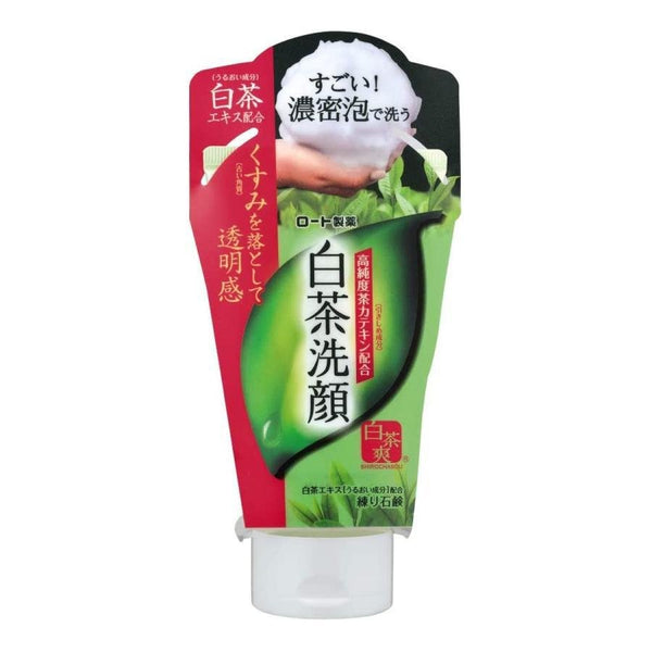 P-1-RTO-TEA-FW-120-Rohto Shirochasou White Tea Face Wash Foam 120g.jpg