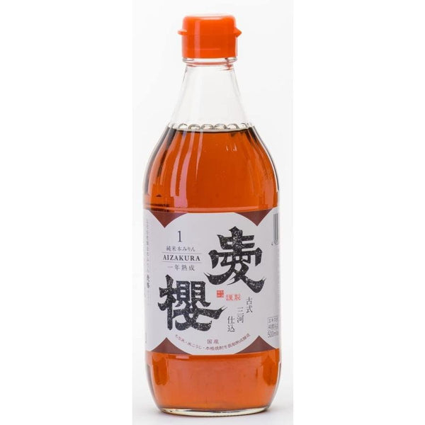 P-1-SGIA-HONMRN-1Y500-Sugiura Hon Mirin 1 Year Aged Traditional Sweet Rice Seasoning 500ml.jpg