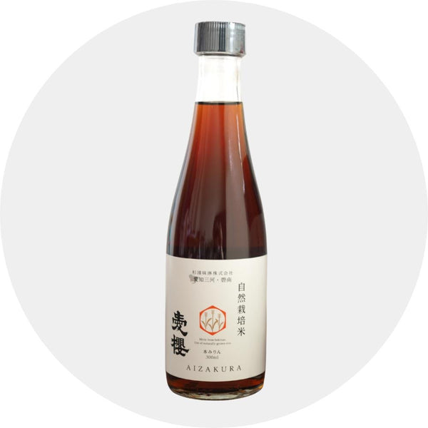 P-1-SGIA-NATMRN-3Y300-Sugiura Aizakura Hon Mirin 3 Years Aged Naturally Cultivated Sweet Rice Seasoning 300ml.jpg