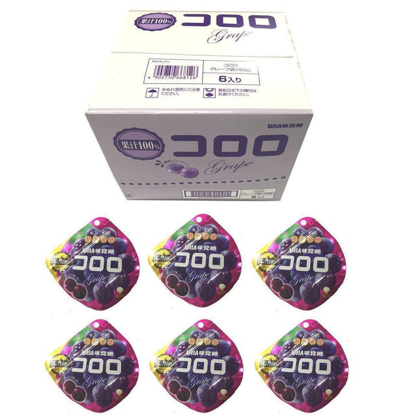 P-1-UHAM-GRPGMY-1:6-UHA Mikakuto Kororo Grape Gummy Candy (Pack of 6).jpg