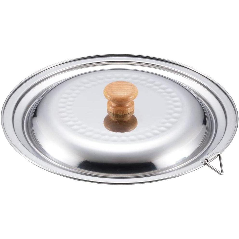 P-1-YKWA-YKALID-YH9499-Yoshikawa Yukihira Stainless Steel Pot Lid 20-22cm YH9499.jpg