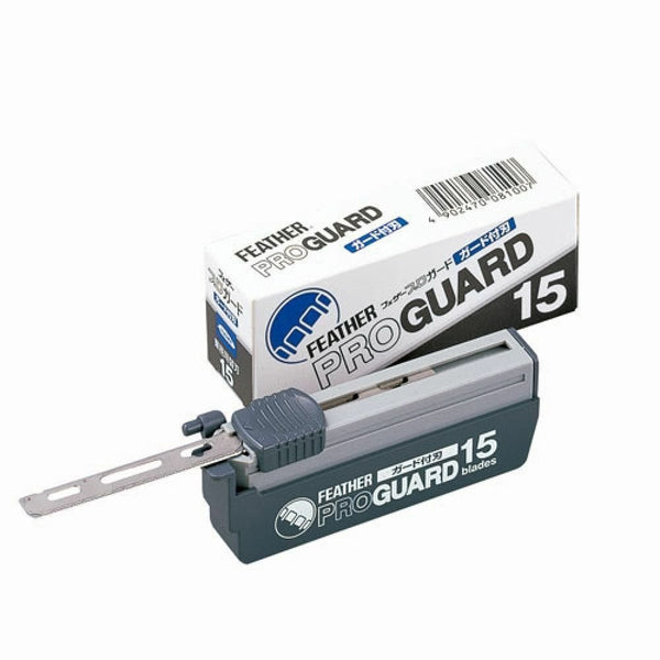 P-2-FTH-PROGRD-PG15:10-Feather Proguard Razor Blades PG-15 15 Blades (Pack of 10).jpg