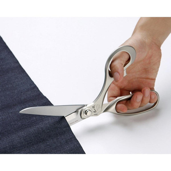 P-2-GRNB-TAISHE-G5150-Green Bell Takuminowaza Artisan Made Stainless Steel Tailoring Shears.jpg