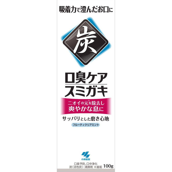 P-2-KBY-SUMGKI-100:3-Kobayashi Sumigaki Charclean Japanese Charcoal Toothpaste (Pack of 3).jpg