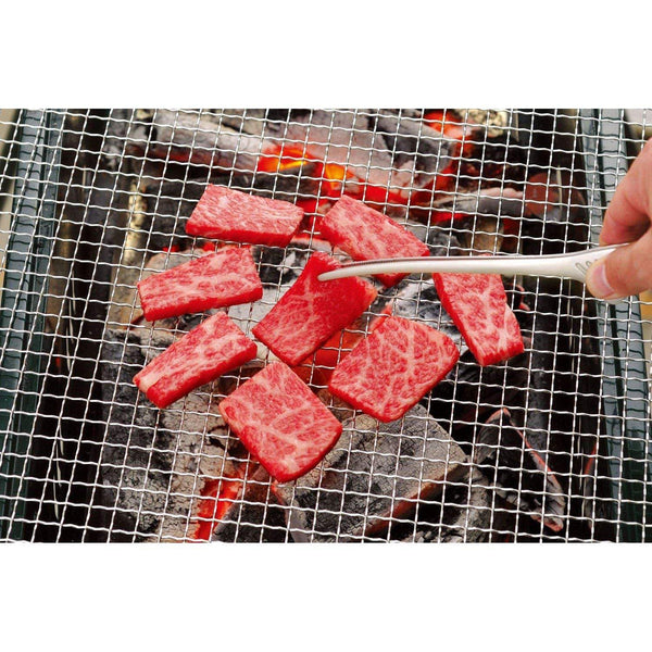 P-2-TOD-CLVTON-240-Todai Stainless Steel Yakiniku BBQ Clever Tongs 240mm.jpg
