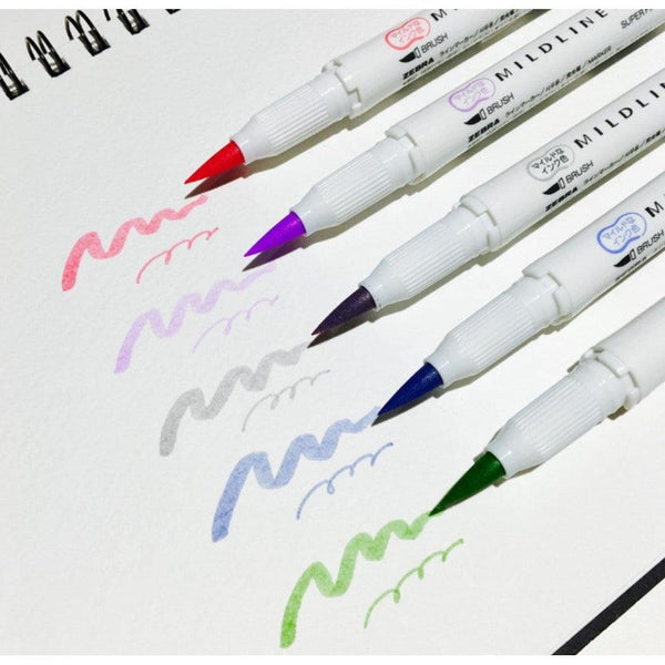 P-2-ZBRA-MRKELC-WFT85CNC-Zebra Mildliner Highlighter Markers Elegant Colors WFT8-5C-NC-N.jpg