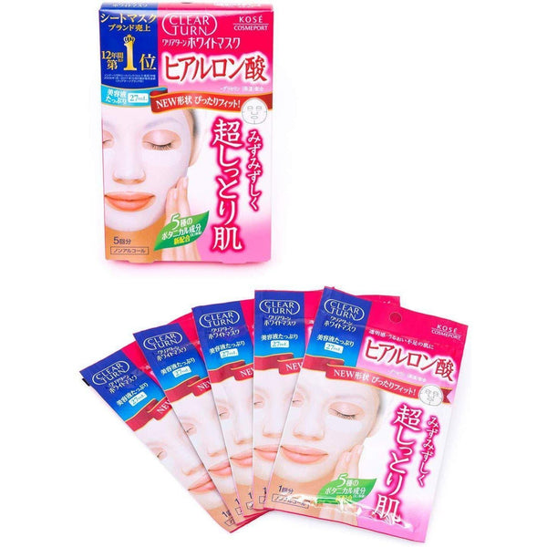 P-3-KOSE-CLTWHT-HA5-Kos�� Clear Turn White Mask Hyaluronic Acid 5 Masks.jpg