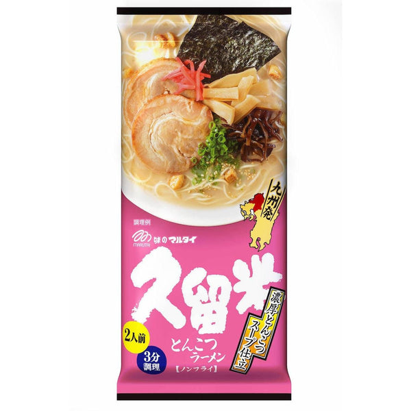 P-3-MTAI-KMERAM-1:3-Marutai Kurume Rich Tonkotsu Instant Ramen (Pack of 3).jpg