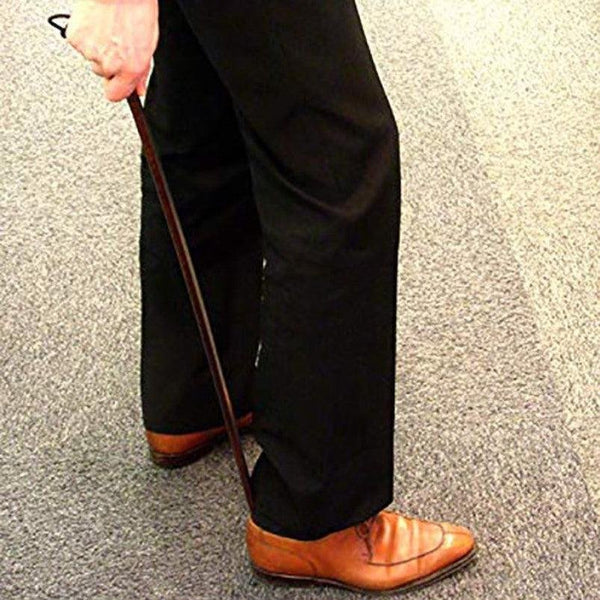 P-3-NKTA-SHOHRN-480-Nakata Hanger Japanese Wooden Shoe Horn 480mm.jpg
