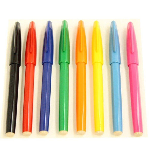 P-3-PNTL-SPNMRK-S5208-Pentel Sign Pen Marker Set 8 Colors S520-8.jpg