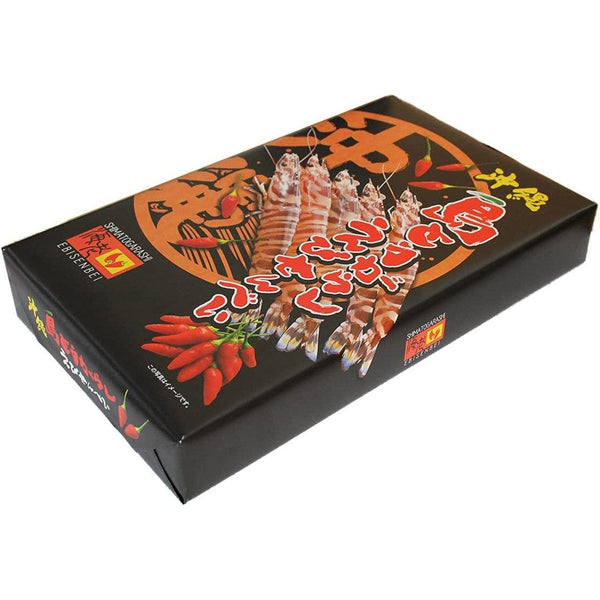 P-4-NANP-EBISEN-27-Nanpudo Okinawa Shima Togarashi Ebi Senbei (Spicy Shrimp Rice Crackers) 27 Pieces.jpg