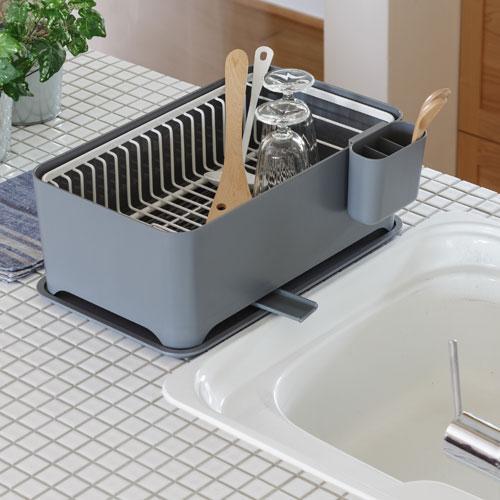 Wahei Freiz Égouttoir à vaisselle multifonction compact et égouttoir à vaisselle