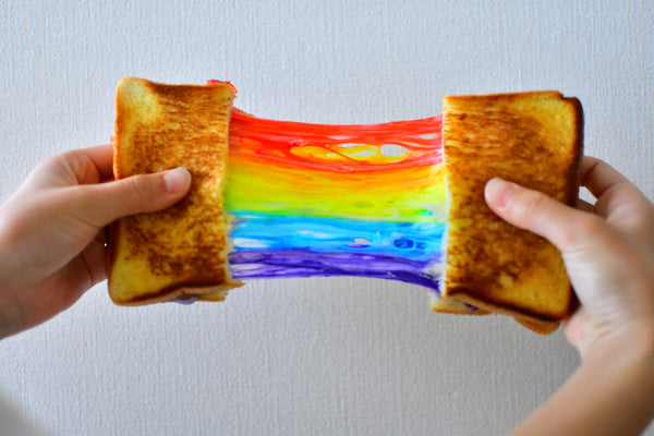 How to Make Harajuku Rainbow Grilled Cheese Sandwich (Le Shiner Copycat Recipe)