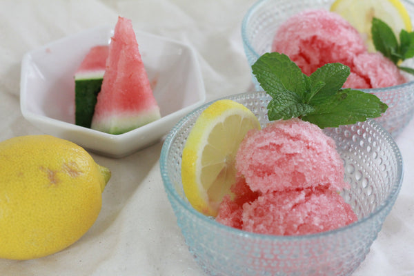 How to Make Watermelon Lemon Sorbet (Refreshing Summer Dessert Recipe)