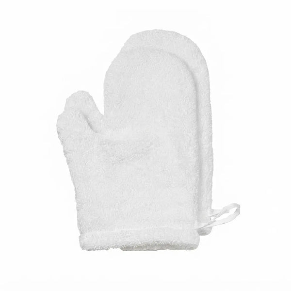 Angel Spin Lot de 2 moufles de séchage de cheveux en coton moelleux ultra absorbantes