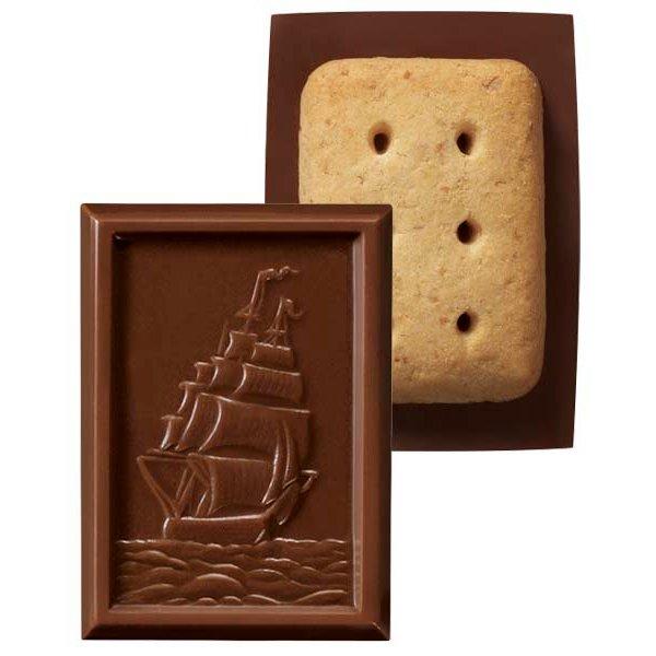 Bourbon Alfort Mini Biscuits à grains entiers au chocolat 12 pièces (paquet de 5)