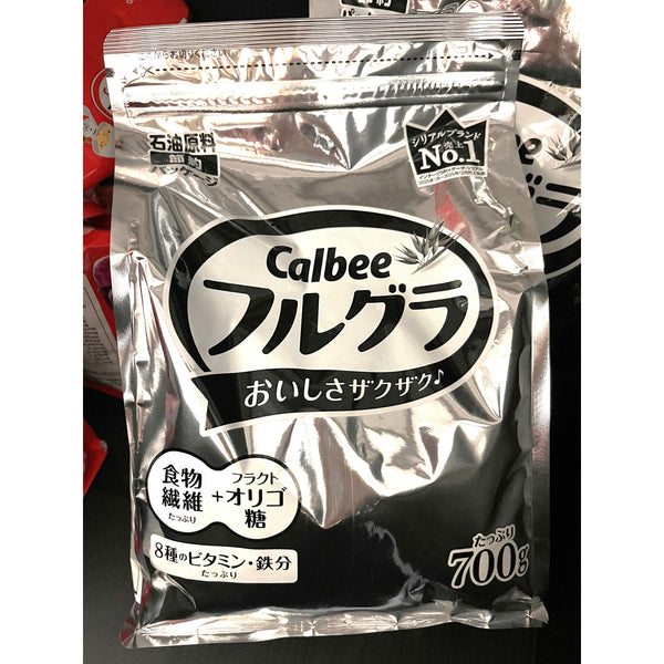 Calbee Frugra High Fiber Crunchy Granola Cereal With Dried Fruits 700g