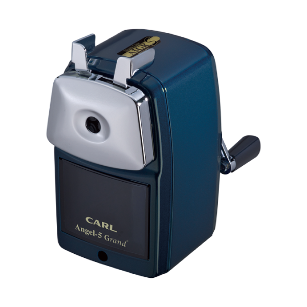 Carl Angel 5 Grand Hand Crank Manual Pencil Sharpener Retro Design