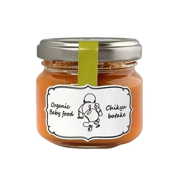 Chikyubatake Purée de nourriture biologique pour bébés carottes et oignons 5 mois et plus 70 g