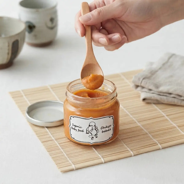 Chikyubatake Purée de nourriture biologique pour bébés carottes et oignons 5 mois et plus 70 g