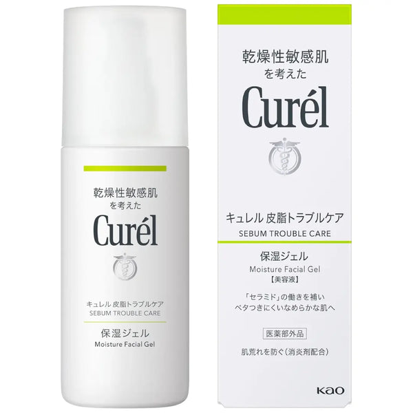 Curél Sebum Trouble Care Moisturizing Gel For Sensitive Skin 120ml
