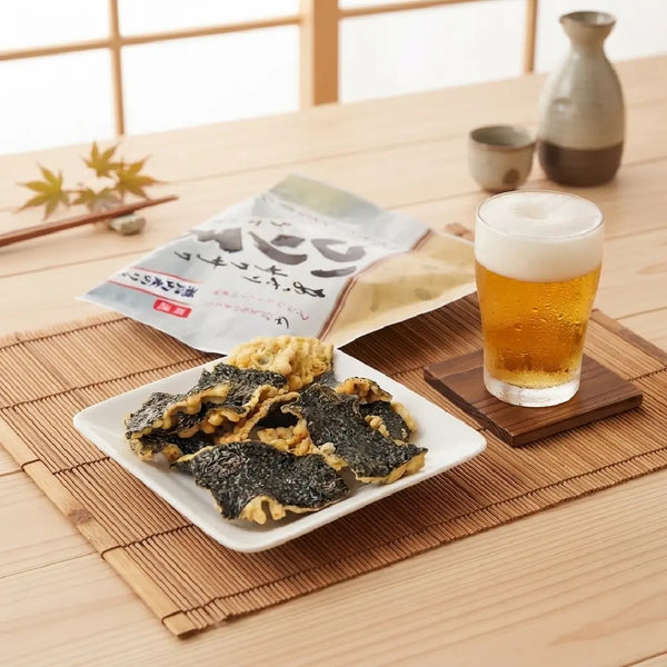 Chips tempura aux algues nori légèrement salées Daiko Foods Noriten