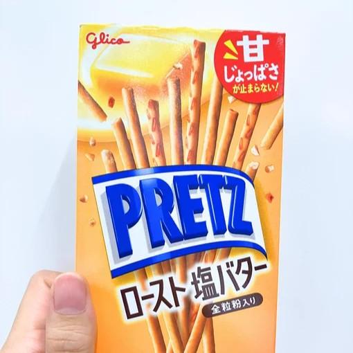 Glico Pretz Bâtonnets de biscuits au beurre de culture d'Hokkaido 57 g