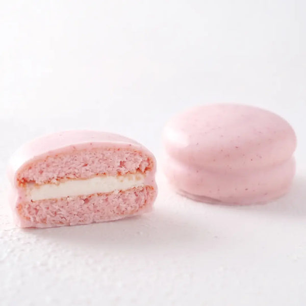 Gâteau individuel à la guimauve aux fraises et au chocolat Hachimantai Juhyo (paquet de 6)
