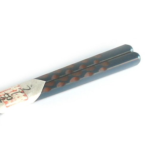 Baguettes japonaises en bois laqué Isuke Design traditionnel
