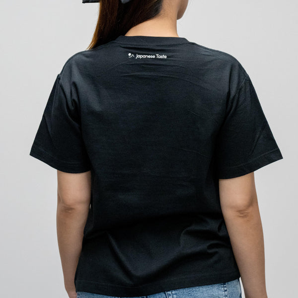 J Taste Kyoto T-Shirt Graphique T-Shirt Graphique Japonais Traditionnel Noir