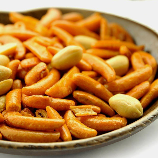Kameda Kakinotane Low-Sodium Rice Crackers Peanuts Mix 164g